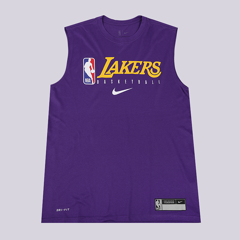 мужская фиолетовая майка Nike Los Angeles Lakers AT0628-547 - цена, описание, фото 1